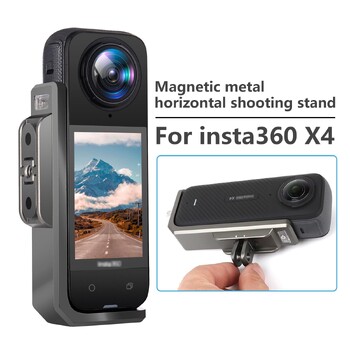 Horizontal Action Mount for Insta360 X4 90 Degree Vertical Frame Adapter Ebow Adapter για Insta 360 X4 Accessories