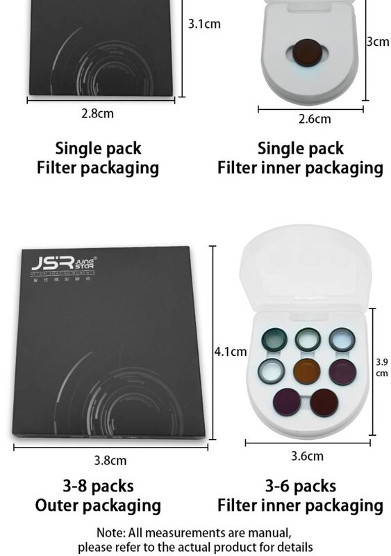 Set filtara objektiva za Insta360 Go 3S ND CPL UV objektiv Akcijske kamere Dodaci