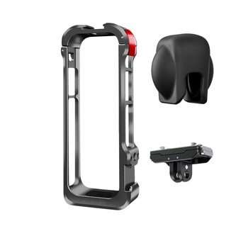 За Insta360 X4 Metal Frame Rabbit Cage Protective Sports Release Case Защитни аксесоари Frame Magnetic Quick Camera M6Z7