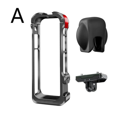 Za Insta360 X4 Metalni okvir Kavez za zečeve Zaštitna sportska torbica za otpuštanje Zaštitni dodaci Okvir Magnetska brza kamera M6Z7