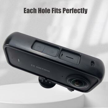 Για Insta360 X3 Horizontal Frame Precise Hole Πλήρης προστατευτικός κλωβός Κάσα θήκης κάμερας για αξεσουάρ Insta360 One X3