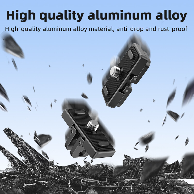 Flymile adapter za brzo otpuštanje za Insta360 X4 s nosačem 1/4"" vijčanim priključkom 2-u-1 sučelje za Insta 360 Dodaci za fotoaparate