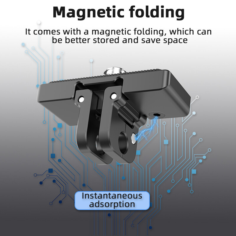 Flymile adapter za brzo otpuštanje za Insta360 X4 s nosačem 1/4"" vijčanim priključkom 2-u-1 sučelje za Insta 360 Dodaci za fotoaparate