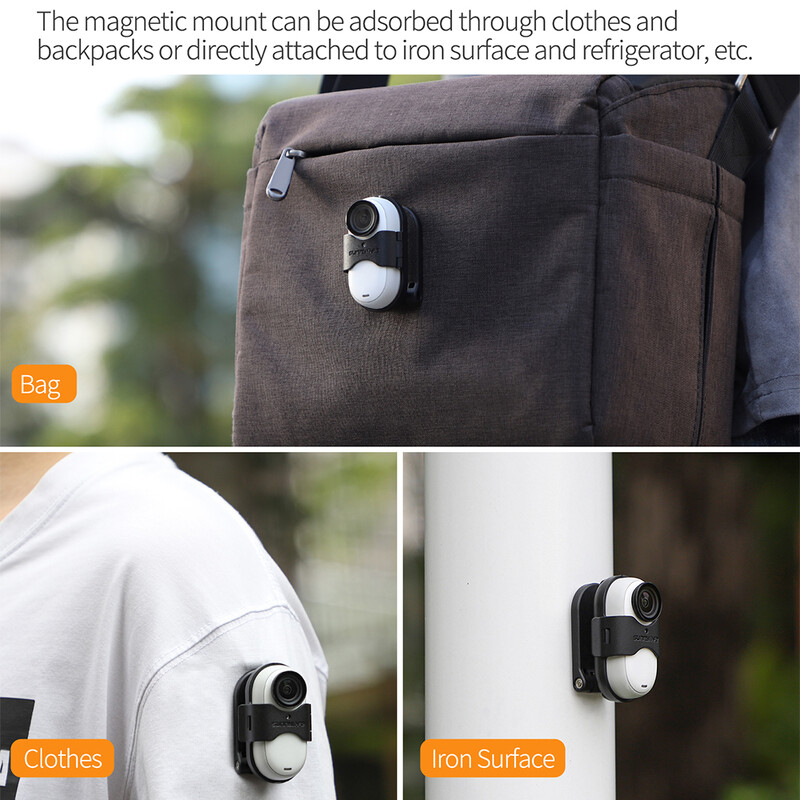 Držač za vrat za Insta360 Go 3/3S snimanje iz više kutova, magnetska ogrlica, stojeća akcijska kamera, dodaci, remen za ogrlicu