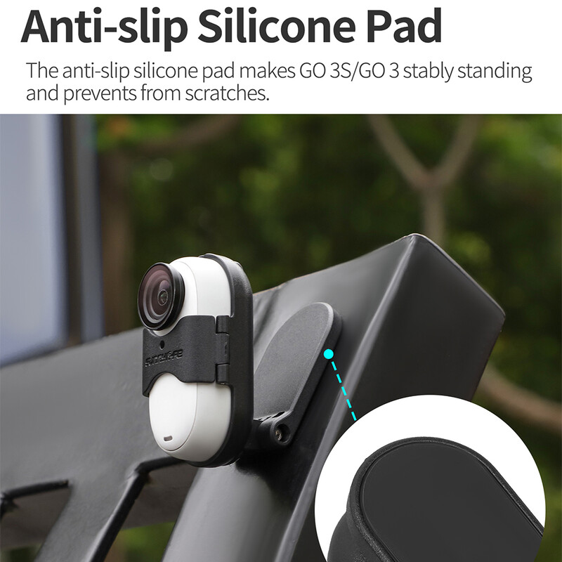Držač za vrat za Insta360 Go 3/3S snimanje iz više kutova, magnetska ogrlica, stojeća akcijska kamera, dodaci, remen za ogrlicu
