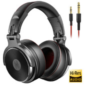 Oneodio Wired Professional Studio Pro 50 DJ слушалки с микрофон над ушите HiFi монитор Музикални слушалки Слушалки за телефон PC