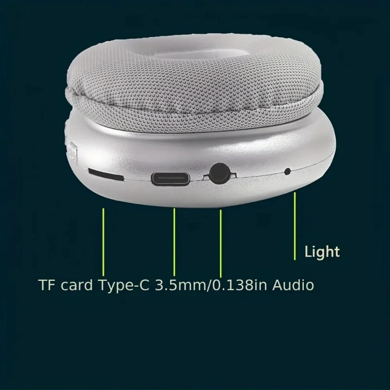 Nove P9Air MAX bežične Bluetooth slušalice s mikrofonom za poništavanje buke preko uha, slušalice za sportske igre za Apple