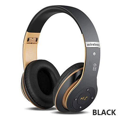 A6S Безжични BT5.2 Сгъваеми слушалки Hi-Fi Стерео шумопонижаващи слушалки с вграден микрофон Слушалки за контрол на звука