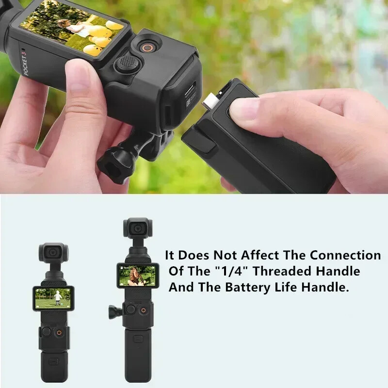 6u1 remen za prsa Gimbal Action Kit Adapter Border Expansion Clip za DJI Osmo Pocket 3 Dodaci za kameru