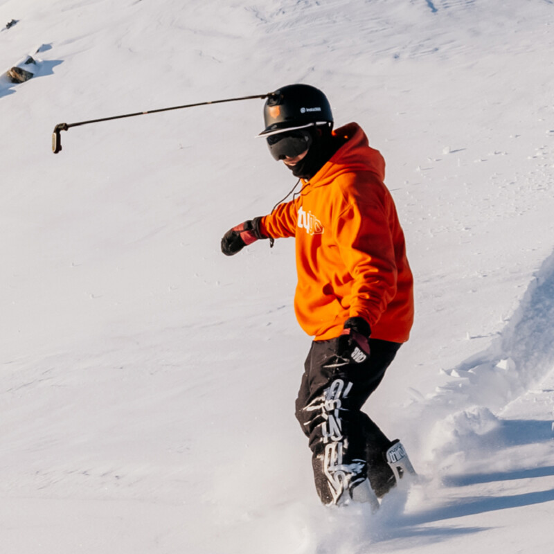 Insta360 X4 Unicorn nosač za kacigu Nova verzija od karbonskih vlakana za Insta360 X3 / ONE X2 / ONE RS / ONE X Originalni dodaci