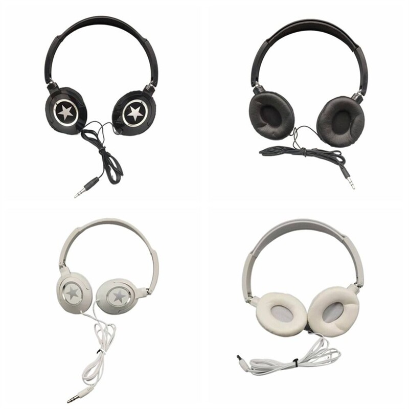 Zvuk Žičane slušalice preko uha Bas HiFi zvuk Glazba Stereo slušalice Fleksibilne podesive slušalice za PC Mobitel