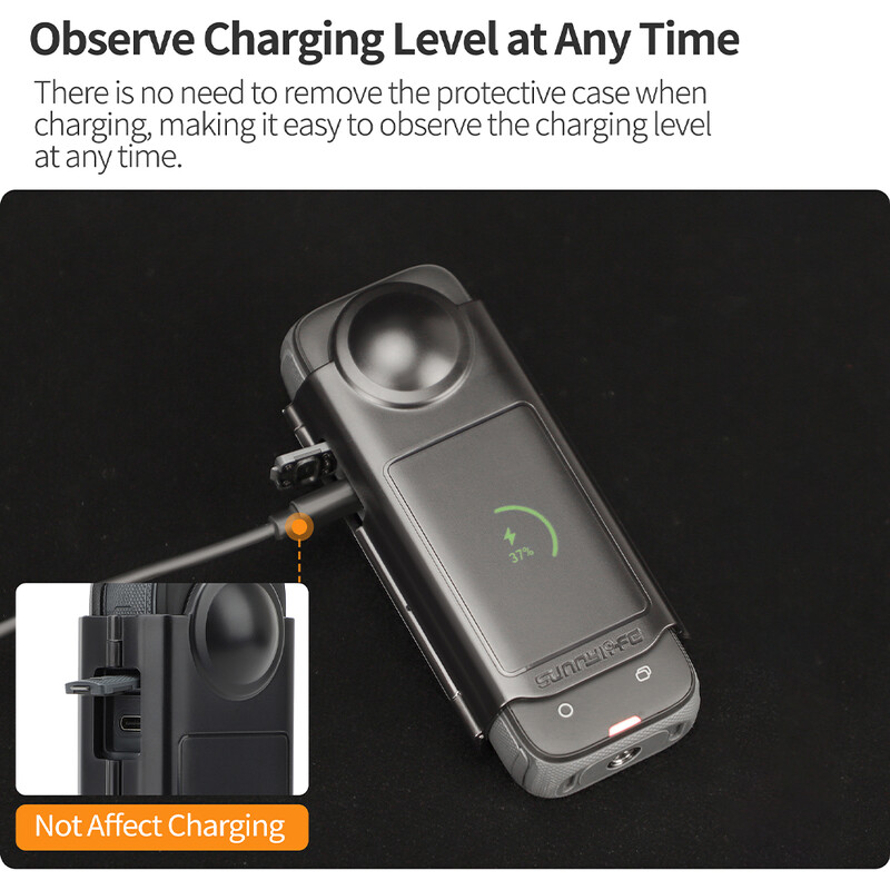 Sobib Shadow Stone 360ONE X4 panoraam-sportkaamera objektiivi ekraanikaitse x4 kriimustusvastaste tarvikute jaoks