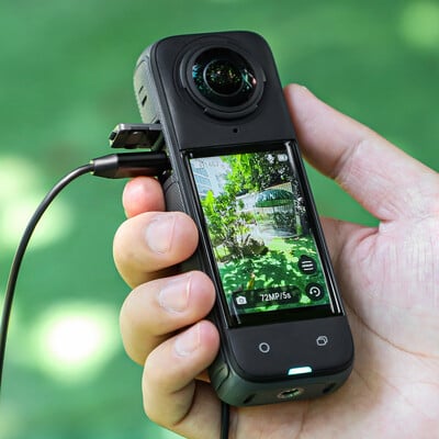 Lavalier mikrofon Lapel Mic za Insta360 X3 akcijsku kameru nije potreban adapter za mikrofon 360 akcijska kamera Dodatna oprema za hifi smanjenje buke