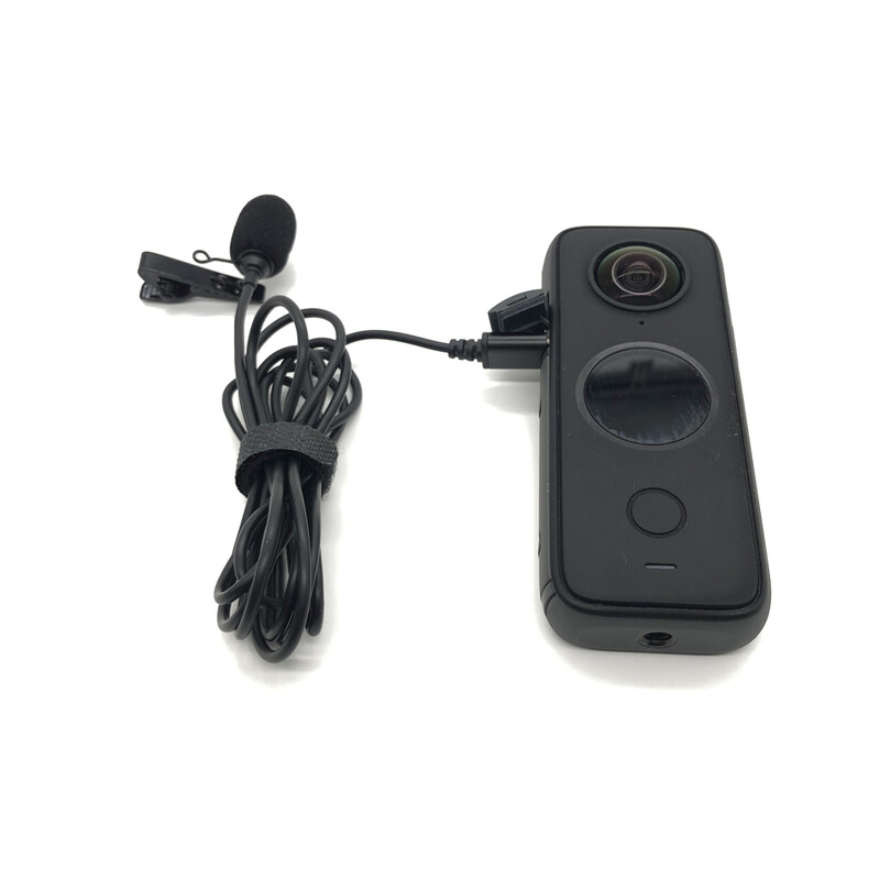 Lavalier mikrofon Lapel Mic za Insta360 X3 akcijsku kameru nije potreban adapter za mikrofon 360 akcijska kamera Dodatna oprema za hifi smanjenje buke