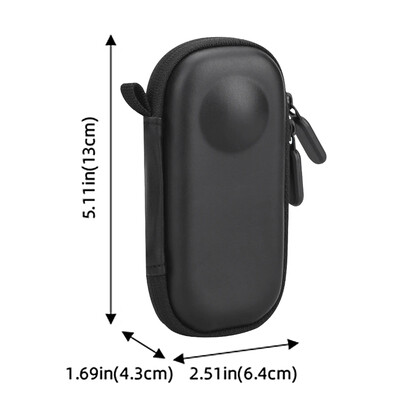 PU mini tvrda torba za pohranu kamere za Insta 360 X3 One X2 Dodaci za akcijsku kameru Organizator Zaštitna kutija za kameru protiv ogrebotina