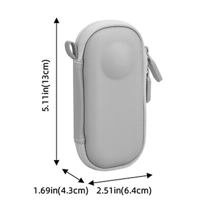 PU mini tvrda torba za pohranu kamere za Insta 360 X3 One X2 Dodaci za akcijsku kameru Organizator Zaštitna kutija za kameru protiv ogrebotina