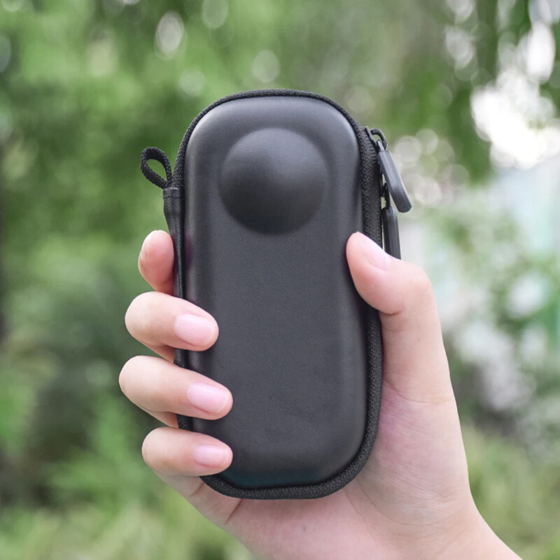 PU mini tvrda torba za pohranu kamere za Insta 360 X3 One X2 Dodaci za akcijsku kameru Organizator Zaštitna kutija za kameru protiv ogrebotina