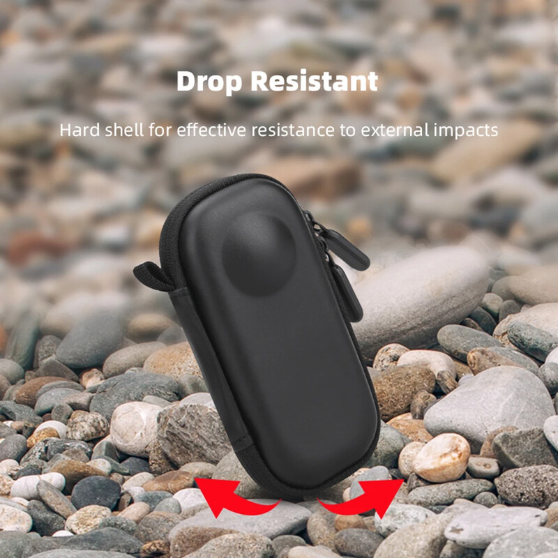 PU mini tvrda torba za pohranu kamere za Insta 360 X3 One X2 Dodaci za akcijsku kameru Organizator Zaštitna kutija za kameru protiv ogrebotina