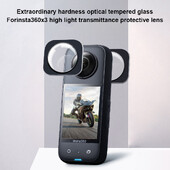 Za Insta360 X3 dodatak Nadograđeni štitnici za objektiv Zaštita za objektiv za Insta 360 X3 Ljepljiva zaštita od kaljenog stakla protiv ogrebotina