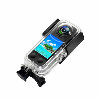 Υποβρύχια προστατευτική θήκη 40M CaseDive Housings για Insta 360 ONE X3 Πανοραμική κάμερα δράσης