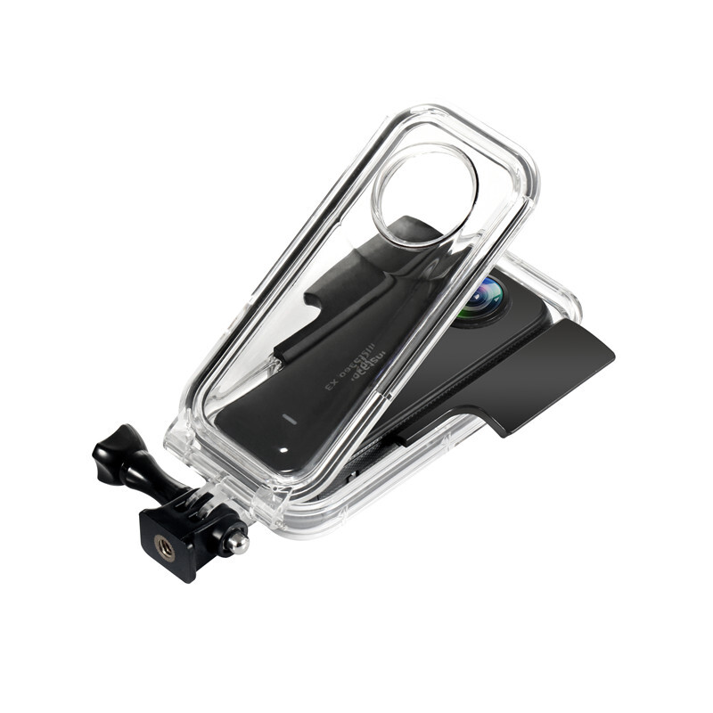 40M vodootporno kućište Kućište za ronjenje Podvodna zaštitna kutija za Insta 360 ONE X3 Dodaci za panoramsku akcijsku kameru