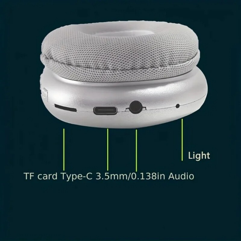 Nove P9Air MAX bežične Bluetooth slušalice s mikrofonom za poništavanje buke preko uha, slušalice za sportske igre za Apple