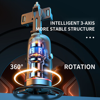 Q03 Auto Face Tracking Tripod Οριζόντια και κατακόρυφη εναλλαγή οθόνης 360 Περιστροφή παρακολούθησης Gimbal Stabilizer AI Smart Gimbal