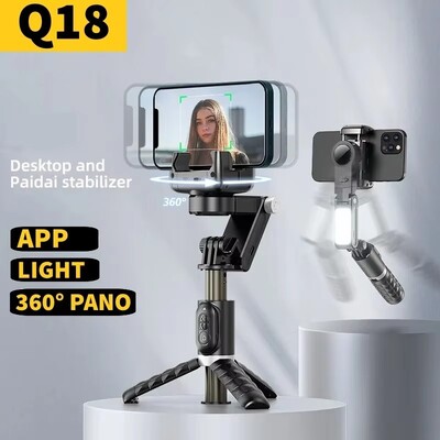 COOL DIER 360 forgatás a fényképezés után Új mód Gimbal Stabilizer Selfie Stick Állvány Gimbal iPhone telefonhoz Okostelefon Élő