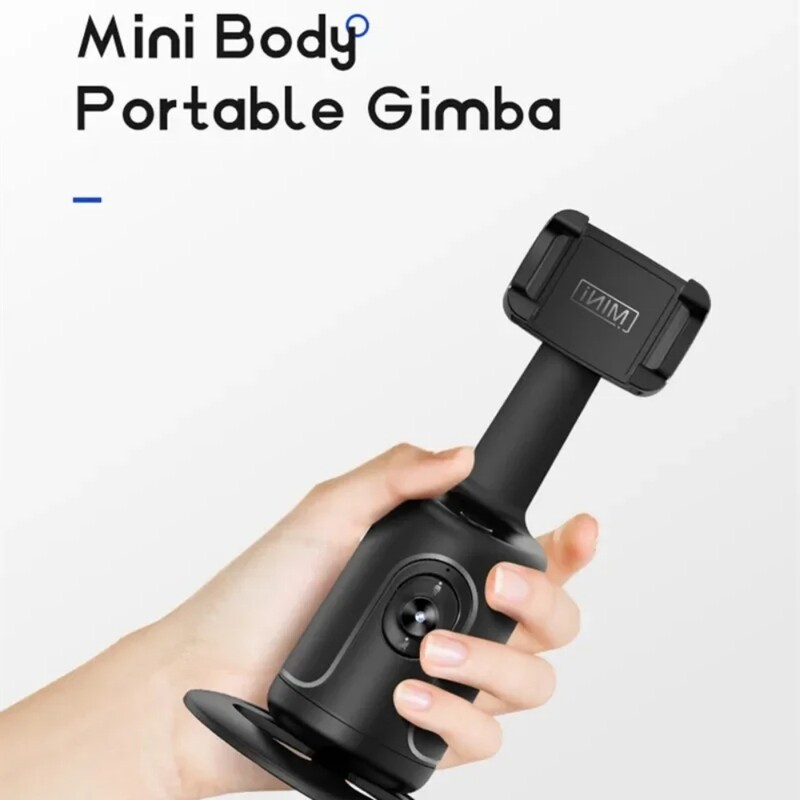 Novi Gimbal stabilizator za praćenje rotacije od 360 Monopod Stolni kardan za praćenje za Tiktok Live Photography Gimbal stabilizator
