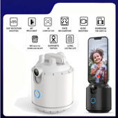 Automaatne näojälgimise telefoni selfie stick Nutikas 360° pöörlev hoidik AI järelvideo Vlog Live Gimbali stabilisaatoristatiiv mobiilile