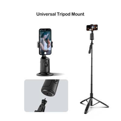 2024. Novi Gimbal stabilizator za praćenje rotacije od 360, Gimbal za praćenje lica za stolno računalo za praćenje selfija za Tiktok Smartphone Live