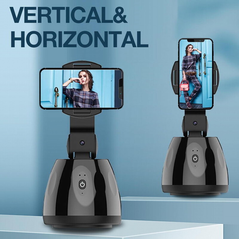Smart Follow-Up Gimbal za pametni telefon Rotacija od 360 Face Follow Stabilizator telefona za HUAWEI iPhone Xiaomi