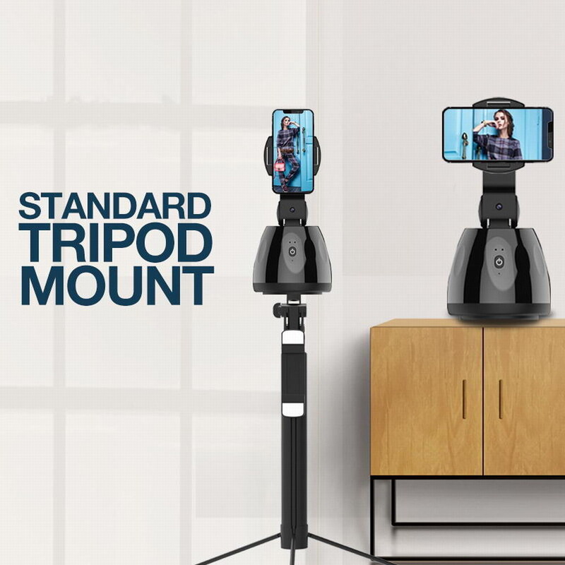 Smart Follow-Up Gimbal za pametni telefon Rotacija od 360 Face Follow Stabilizator telefona za HUAWEI iPhone Xiaomi