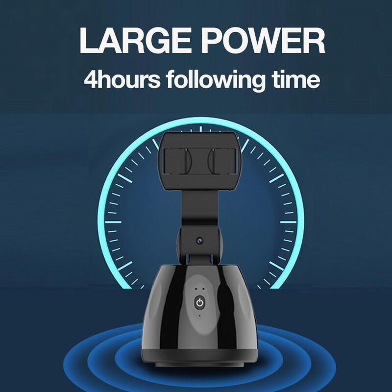 Smart Follow-Up Gimbal za pametni telefon Rotacija od 360 Face Follow Stabilizator telefona za HUAWEI iPhone Xiaomi