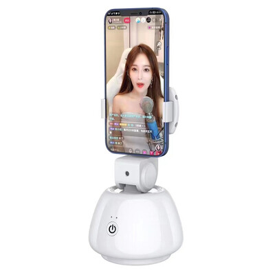 360 laipsnių besisukantis gimbalo stabilizatorius asmenukių lazdos trikojis su tolesnio fotografavimo funkcija telefono laikikliu tiesioginiam vaizdo įrašui ir fotografijai