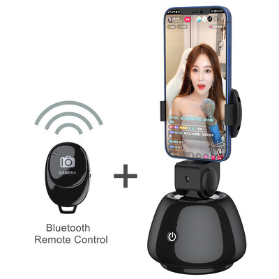 360 laipsnių besisukantis gimbalo stabilizatorius asmenukių lazdos trikojis su tolesnio fotografavimo funkcija telefono laikikliu tiesioginiam vaizdo įrašui ir fotografijai