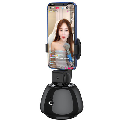 360 laipsnių besisukantis gimbalo stabilizatorius asmenukių lazdos trikojis su tolesnio fotografavimo funkcija telefono laikikliu tiesioginiam vaizdo įrašui ir fotografijai