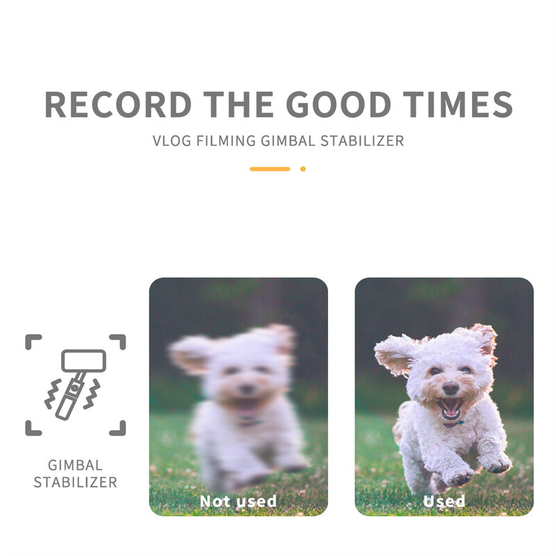 FANGTUOSI НОВ Ръчен карданен смартфон Bluetooth ръчен стабилизатор със селфи стик Статив Сгъваем кардан за смартфон