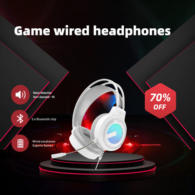 SW-G8 Gaming Headset Gaming Vezetékes 3,5 mm-es csatlakozás Zajszűrő Multifunkcionális Headset USB Gaming Headset Mikrofon headset