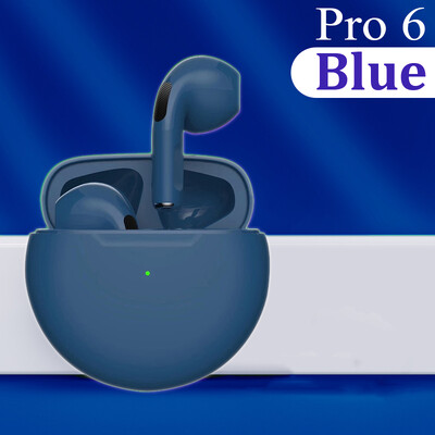 Air Pro 6 TWS Bluetooth слушалка Безжични слушалки HiFi Bass Game Headset Touch Control 6 Generation Pro6 tws Bluetooth слушалки