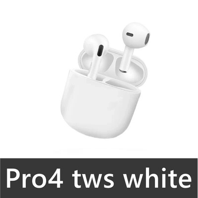 Ασύρματα ακουστικά Pro4 TWS Fone Bluetooth 5.3 Mini Earbuds με θήκη φόρτισης Sports Handsfree ακουστικά για έξυπνα τηλέφωνα huawei