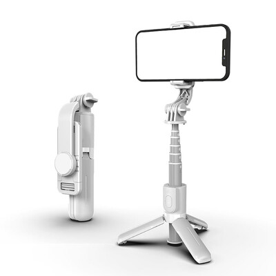 Trepied Selfie Stick fără fir Monopied pliabil pentru camerele de acțiune Gopro Smartphone-uri Echilibră Fotografiere stabilă în direct