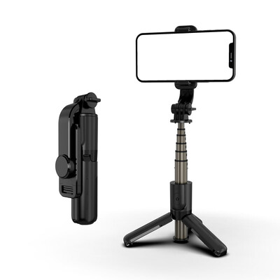 Trepied Selfie Stick fără fir Monopied pliabil pentru camerele de acțiune Gopro Smartphone-uri Echilibră Fotografiere stabilă în direct