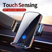 Магнитен държач за телефон за кола 66 W Безжично бързо зарядно Инфрачервено индукционно Скоба за вентилационен отвор за кола за iPhone 12 13 14 15 Монтаж на Andorid