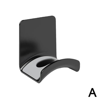 Универсална стойка за слушалки, залепваща пластмасова закачалка за стенен монтаж под бюрото, стойка за слушалки, държач, поддръжка за скоба за геймърски слушалки