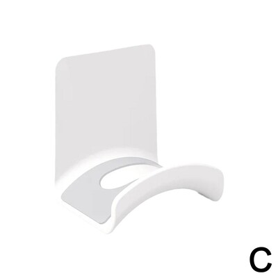 Универсална стойка за слушалки, залепваща пластмасова закачалка за стенен монтаж под бюрото, стойка за слушалки, държач, поддръжка за скоба за геймърски слушалки