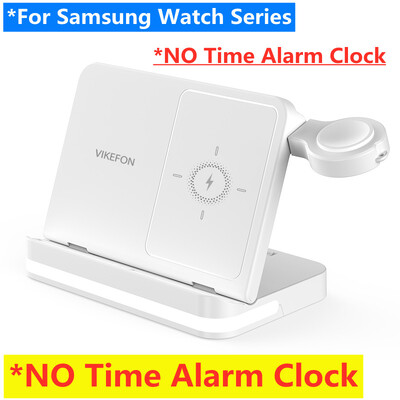 Стойка за безжично зарядно за iPhone 15 14 Samsung S23 S22 Ultra Fold Z Flip Galaxy Watch Active Buds Държач за станция за бързо зареждане