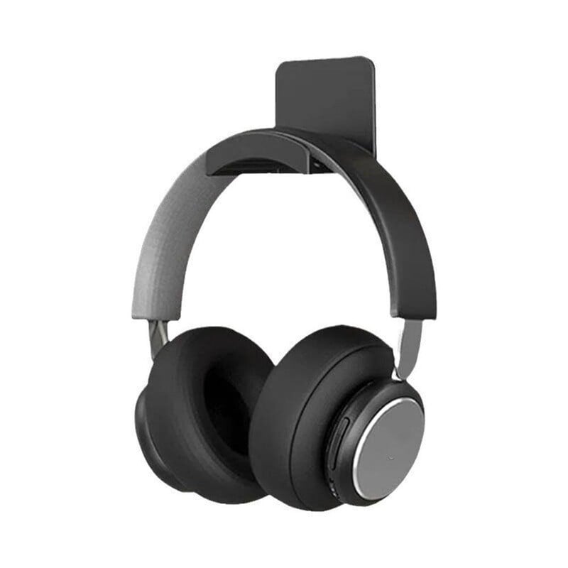 Suport universal pentru căști, montat pe perete Suport pentru controler de jocuri Suport de afișare pentru căști, cârlig pentru suportul pentru căști, sub birou