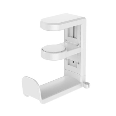 360° rotirajući stalak za slušalice, držač za stolne slušalice, slušalice za igranje, stolna vješalica, kuka za kontroler slušalica