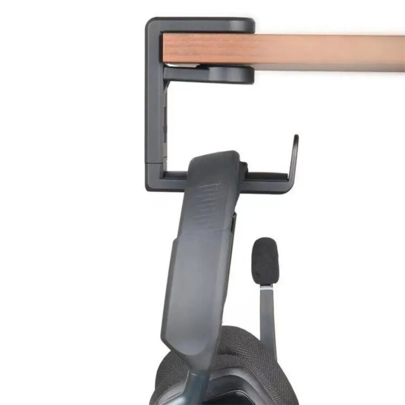 360° rotirajući stalak za slušalice, držač za stolne slušalice, slušalice za igranje, stolna vješalica, kuka za kontroler slušalica